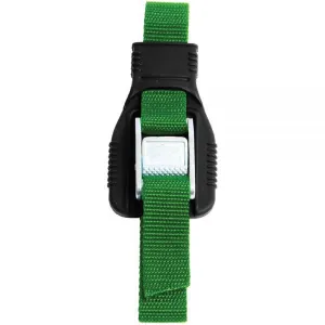 820044 18 Ft. Cinch Strap, Green & Black - Pack Of 2