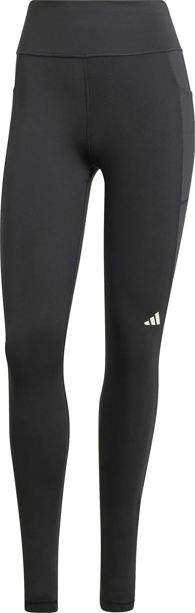 adidas Own The Run Womens Long Running Tights - Black