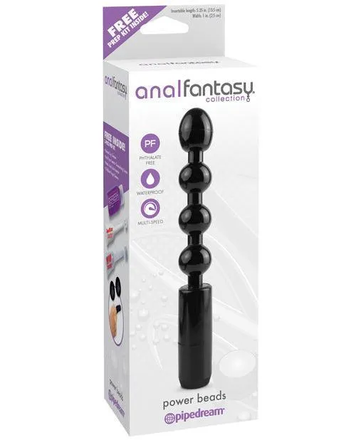 Anal Fantasy Collection Power Beads - Black