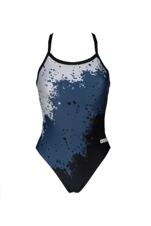 ARENA Women's Spraypaint MaxLife Light Drop Back One Piece Swimsuit