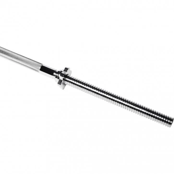 Barbell Bar 180cm - Spinlock Star Collars - Chrome