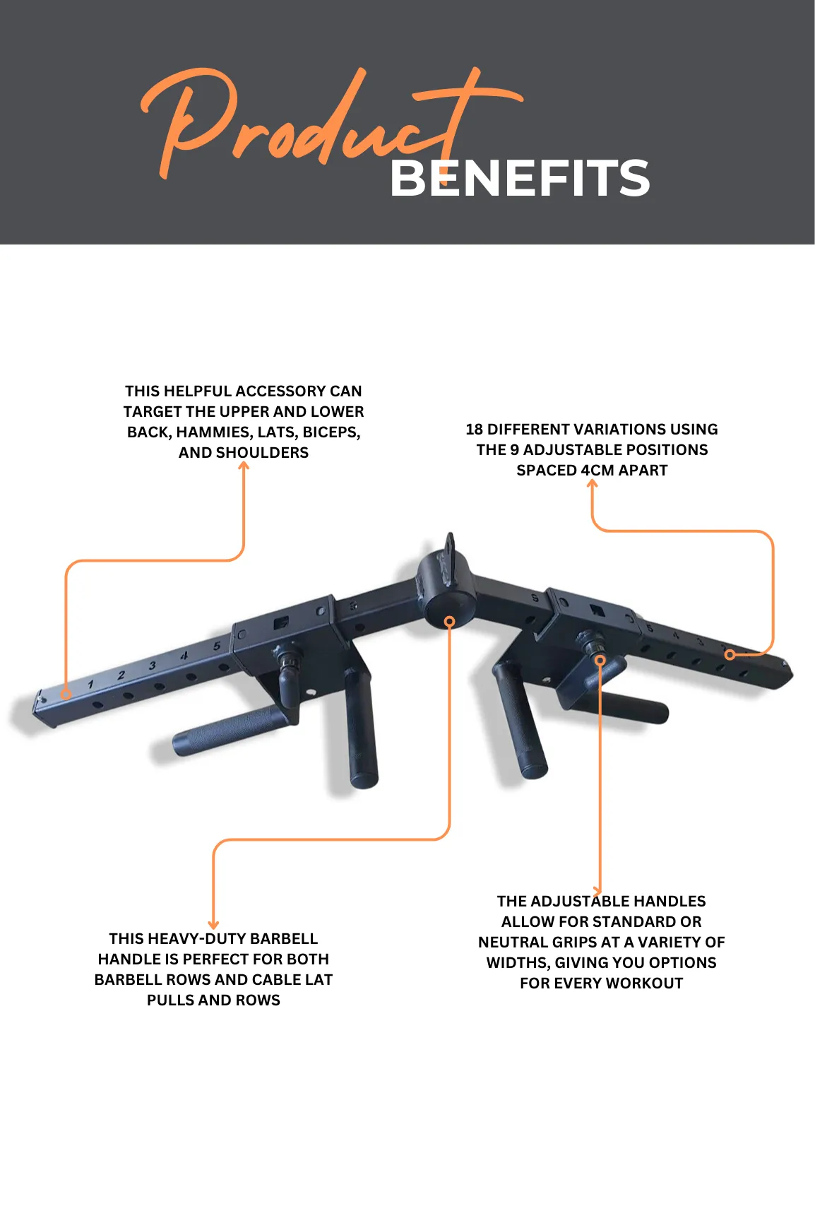 Body Iron Pro Multi Grip Attachment