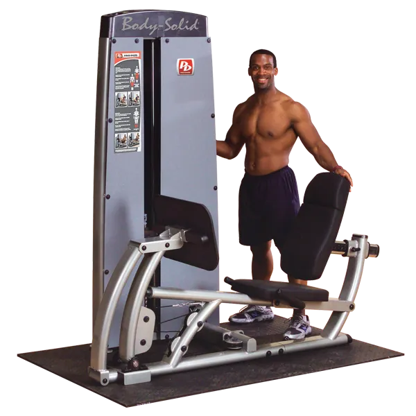 Body-Solid - Dual Leg/Calf Machine FREESTANDING, W STACK