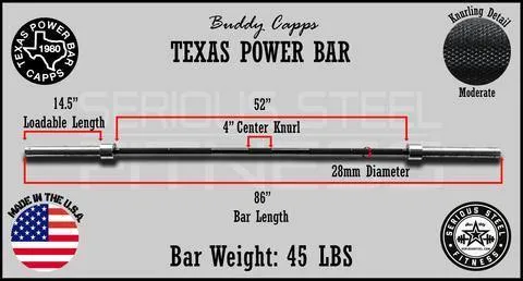 Buddy Capps "The Original" Texas Power Bar - Available In Store Only