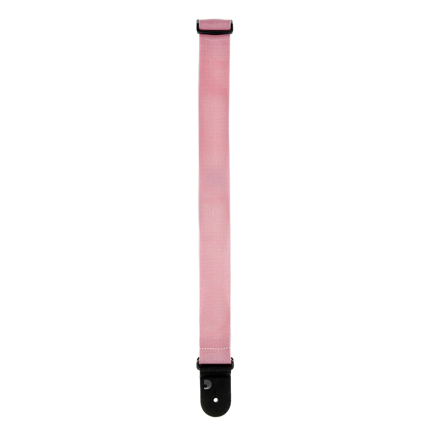 Daddario Polypro Guitar Strap with Leather Ends, Pink