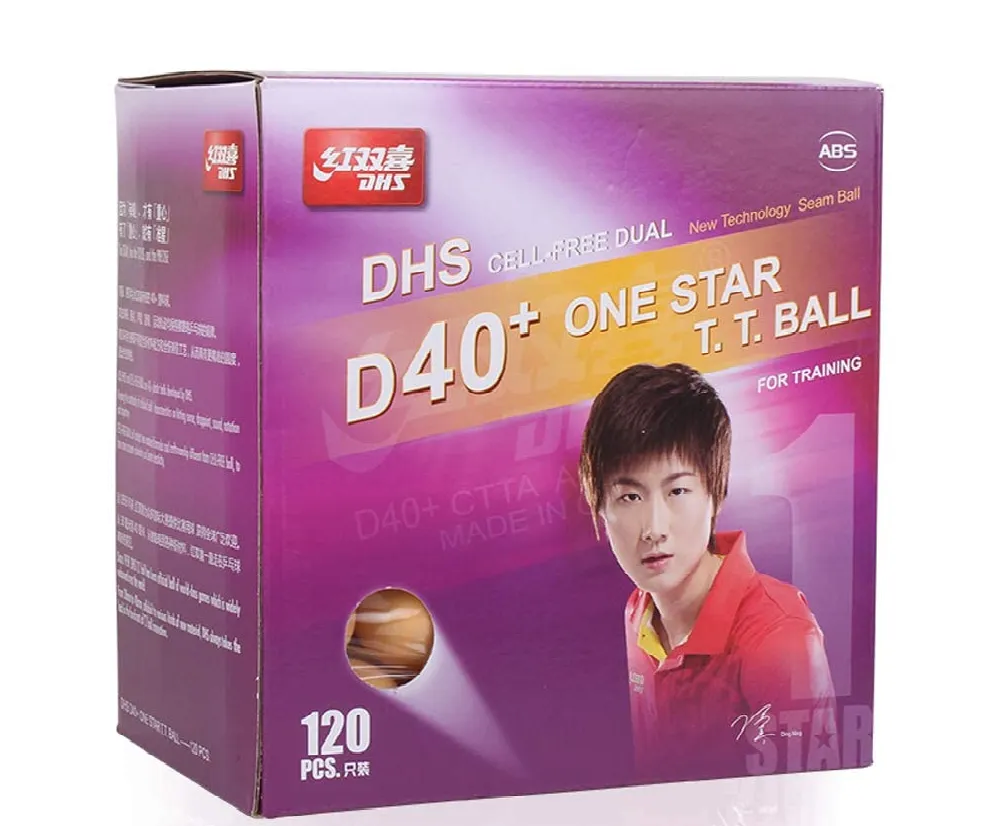 DHS D40  1 star ball - 120pc [orange]