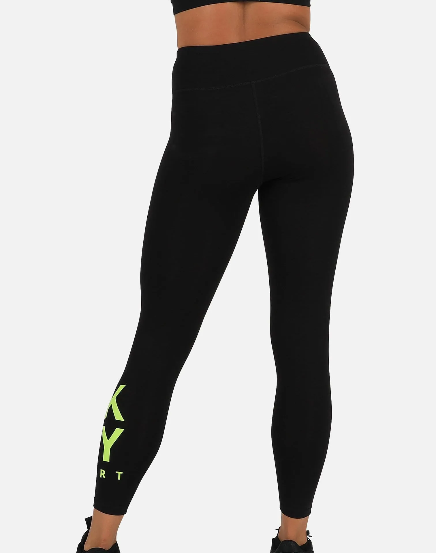 Dkny HIGH-WAIST LOGO LEGGINGS