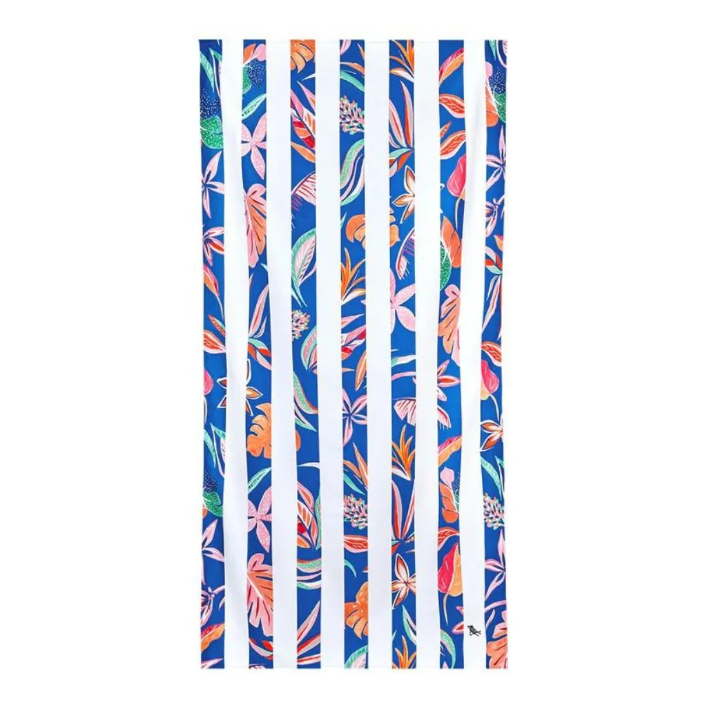 Dock & Bay Beach Towel Cabana Light Collection XL - Tropical Bloom