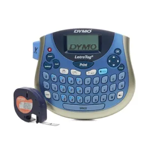 Dymo LetraTag LT-100T label maker, 2-line label editing, direct thermal printing or thermal transfer - (DY2174593)