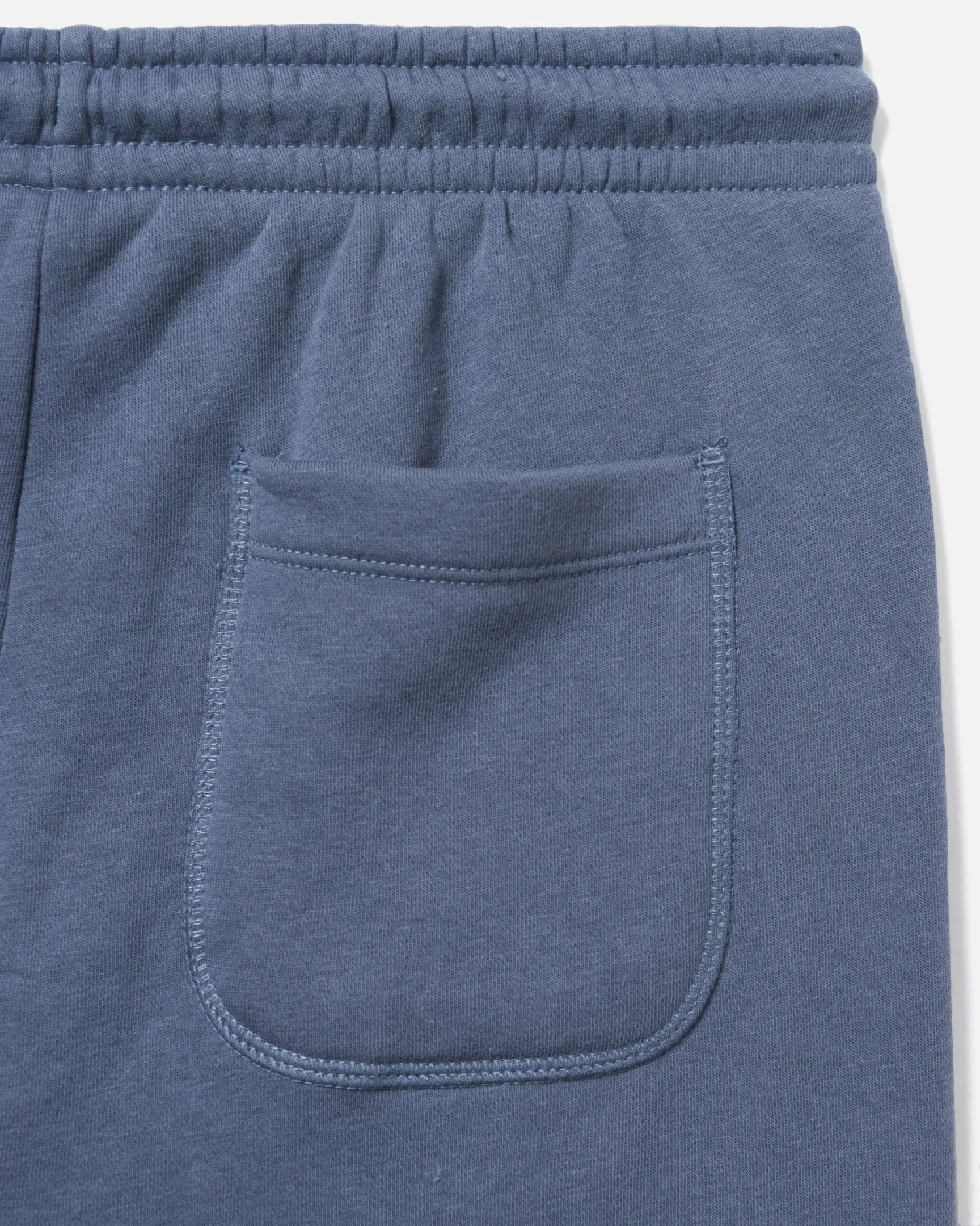 Exist Boxed Logo Cotton Fleece Short