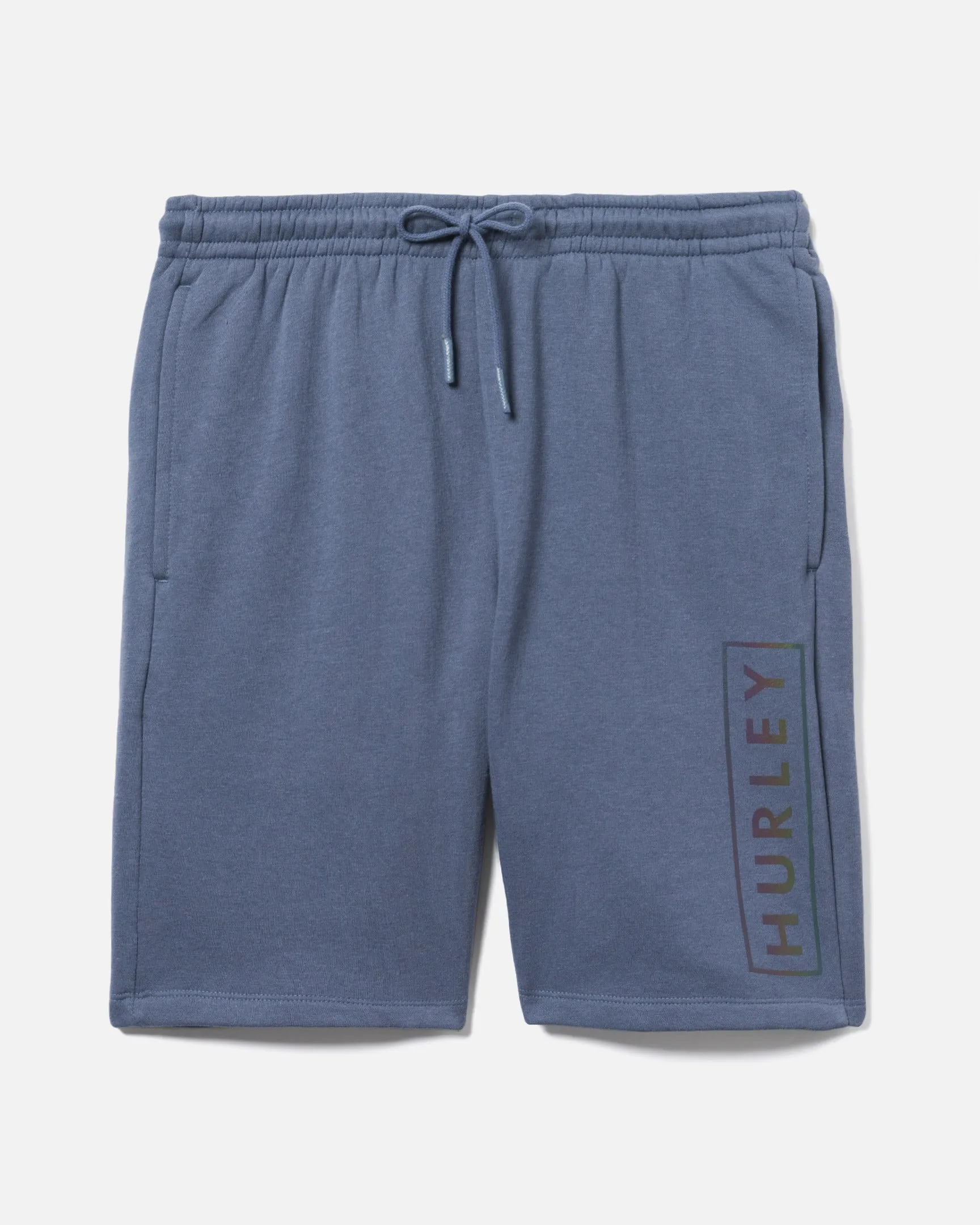 Exist Boxed Logo Cotton Fleece Short