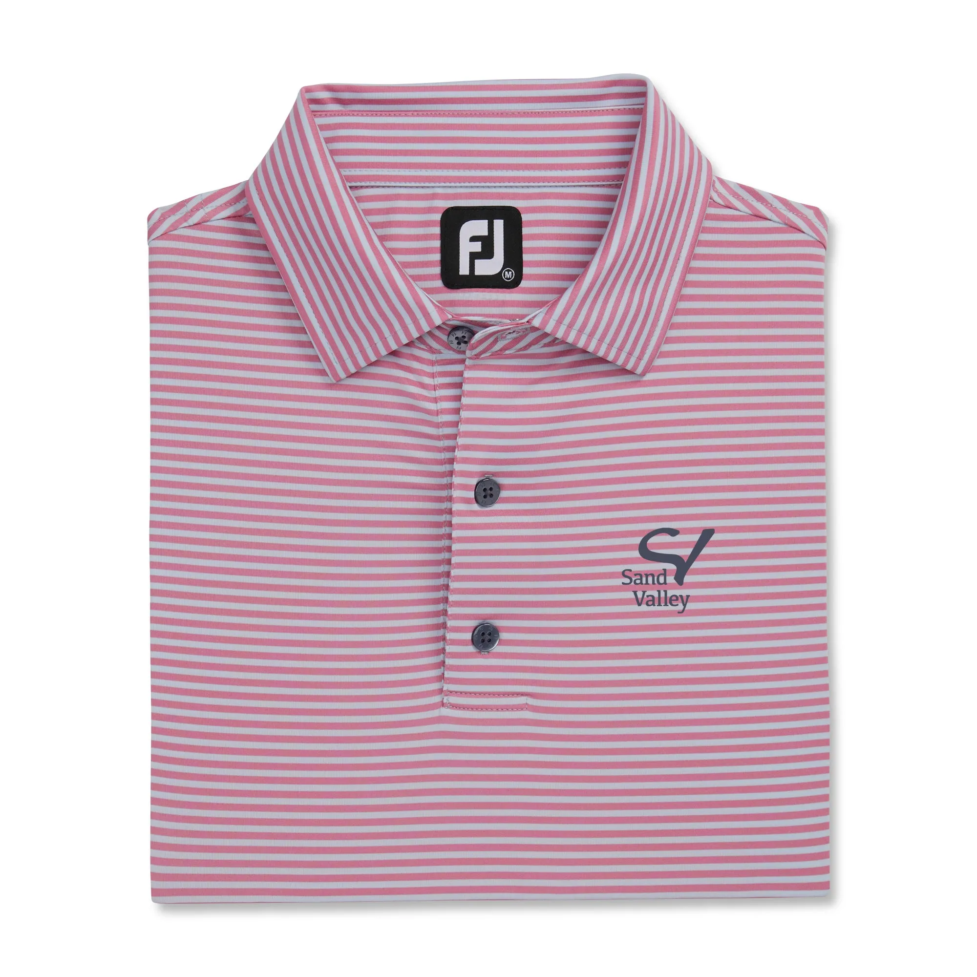 Footjoy Lisle Feeder Stripe Polo