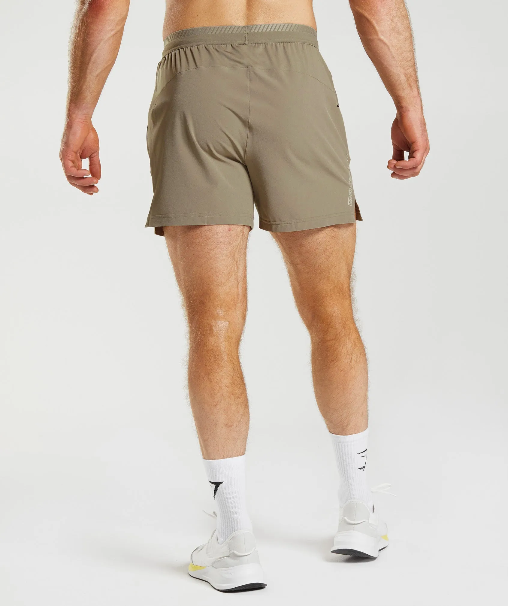 Gymshark Apex 5" Hybrid Shorts - Earthy Brown