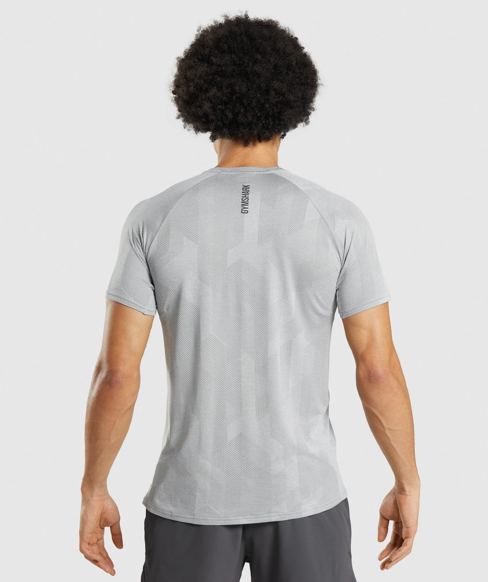 Gymshark Apex T-Shirt - Smokey Grey/Light Grey