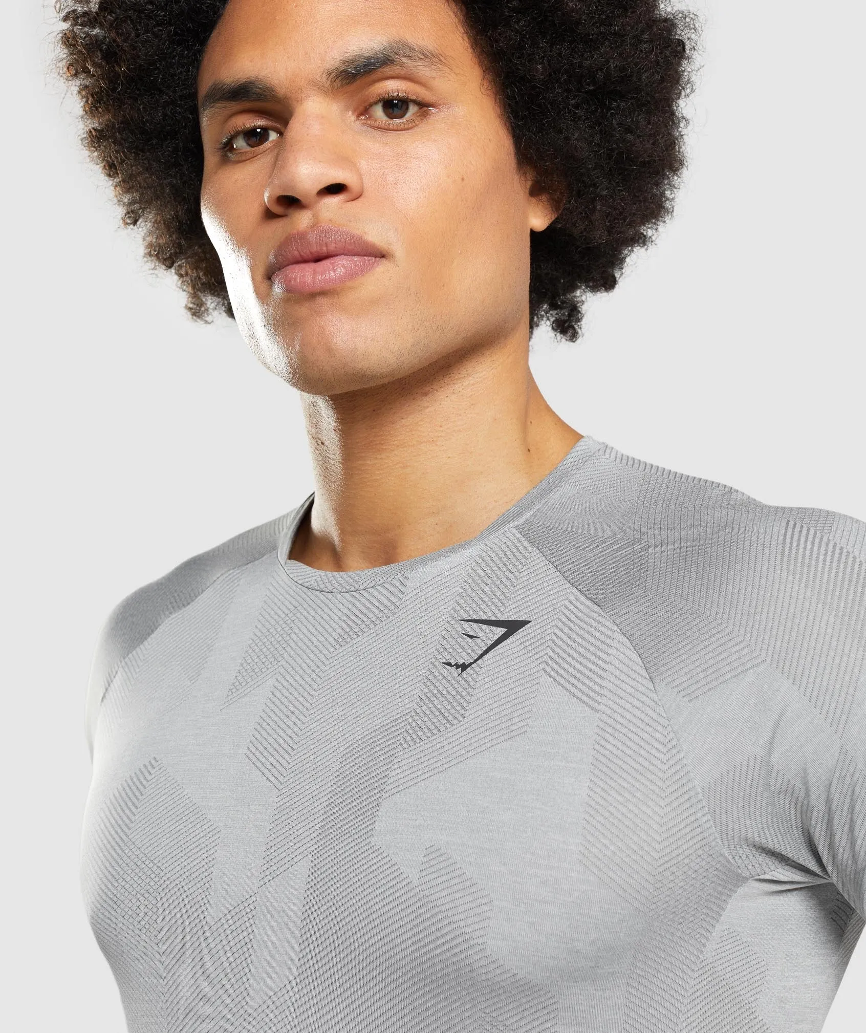 Gymshark Apex T-Shirt - Smokey Grey/Light Grey