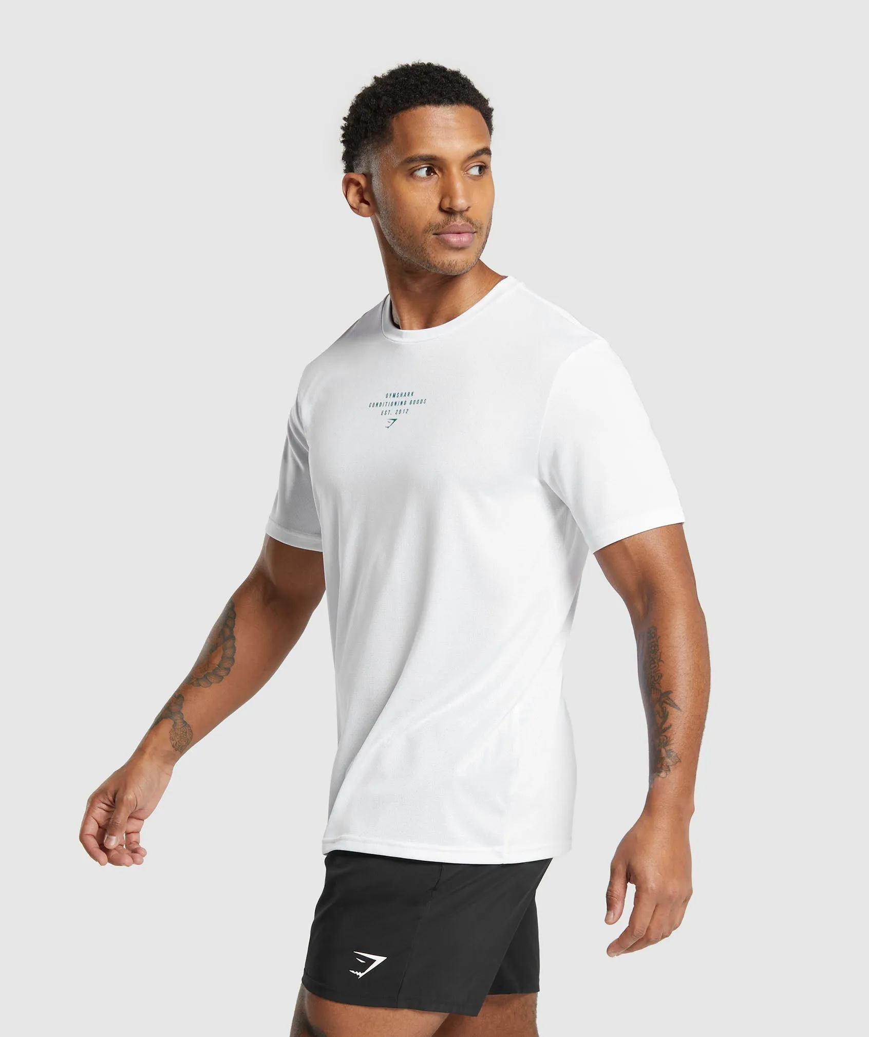 Gymshark Conditioning Goods T-Shirt - White