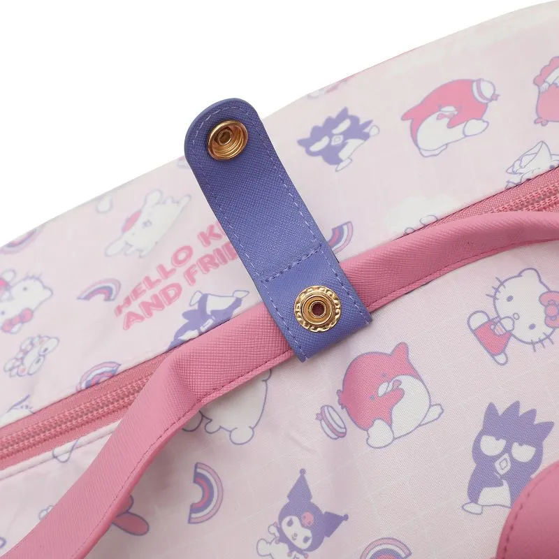 Hello Kitty and Friends All-Over Print Rolling Duffle Bag