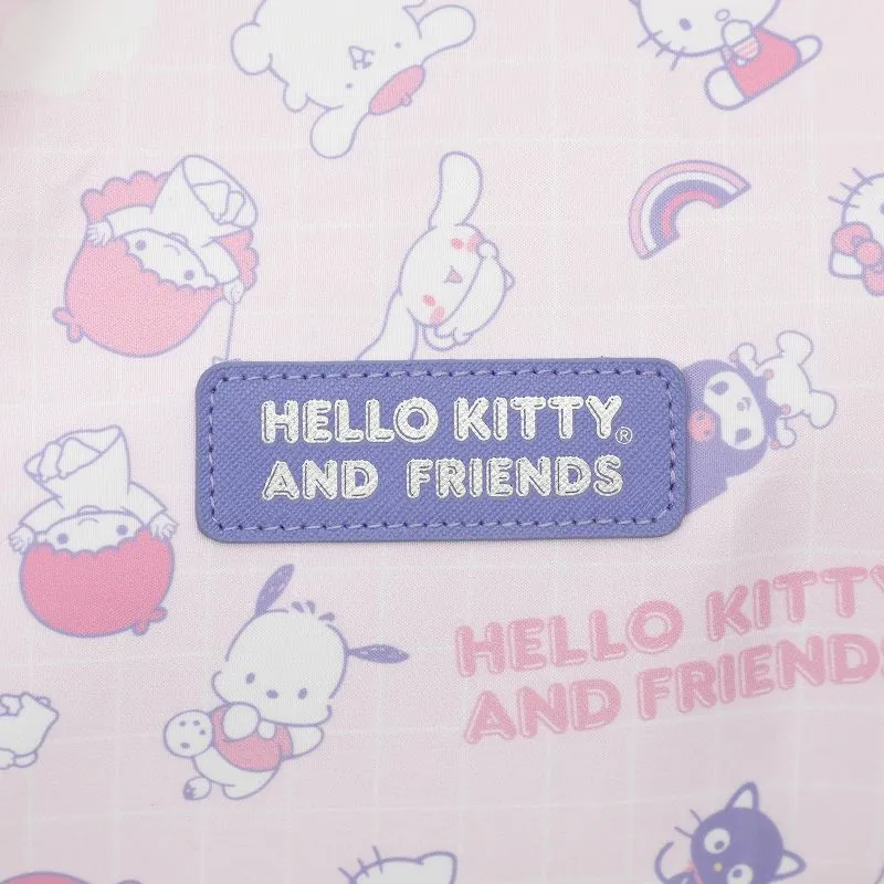 Hello Kitty and Friends All-Over Print Rolling Duffle Bag