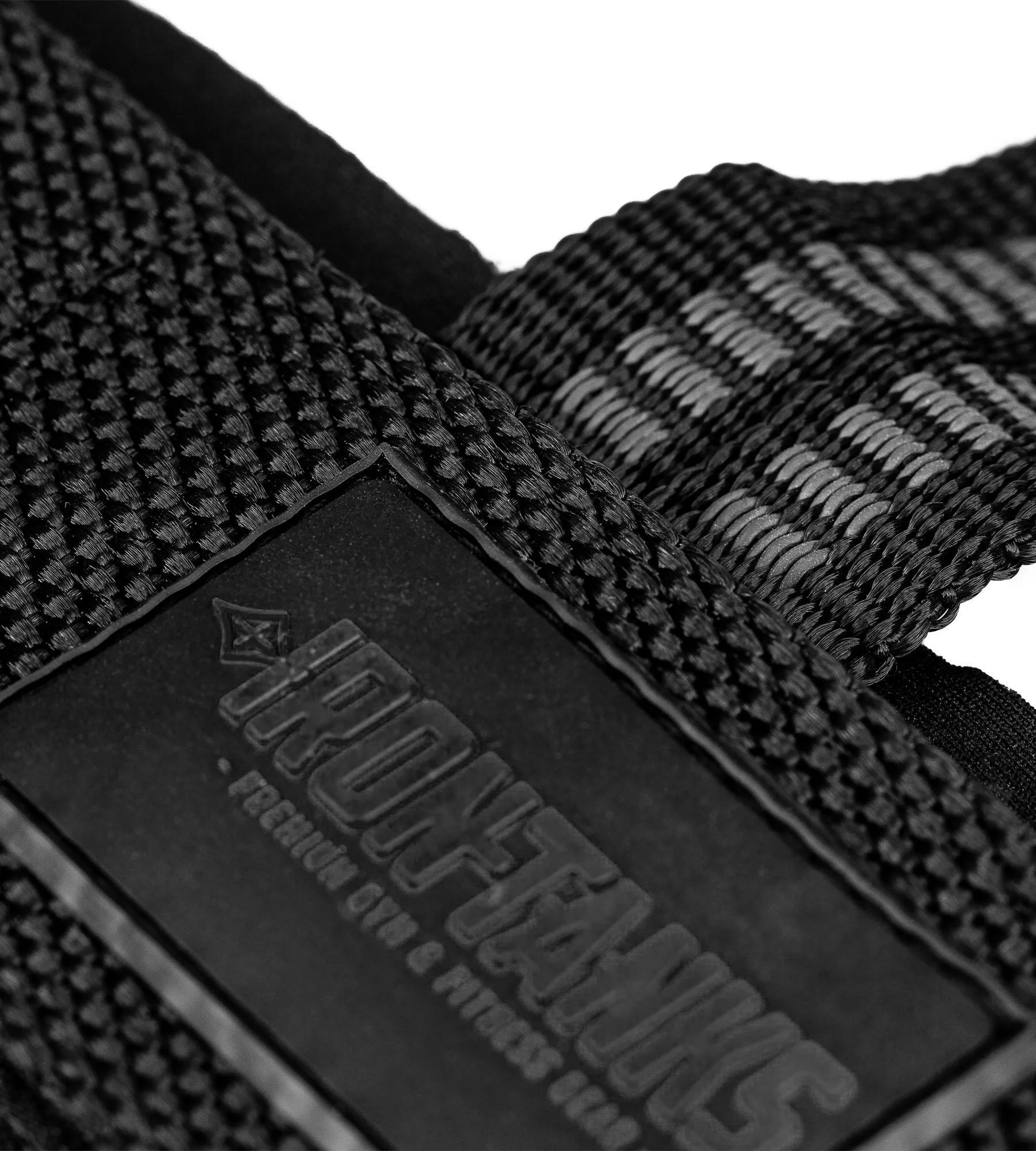 IronGrip Lifting Straps - Immortal Black