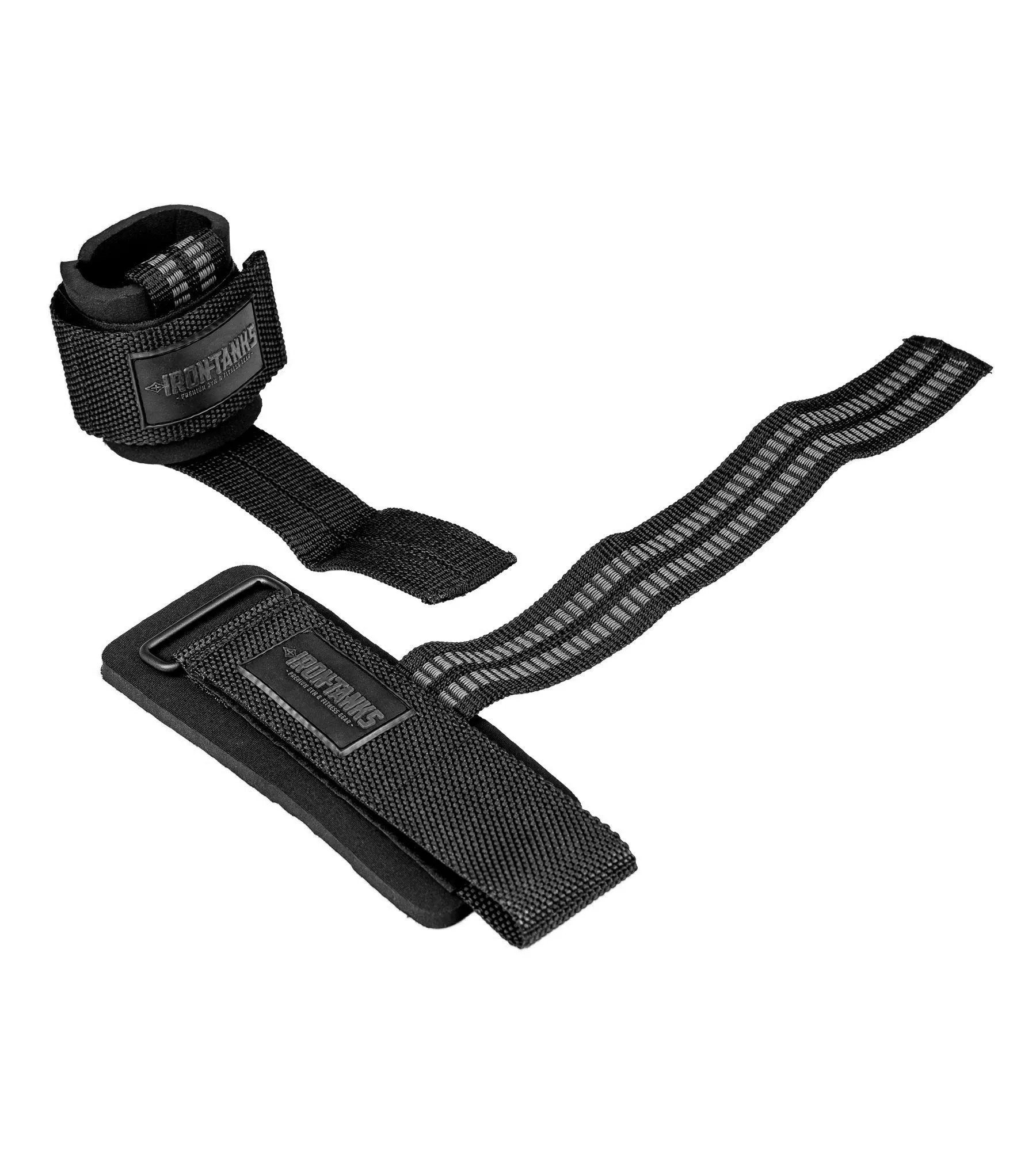 IronGrip Lifting Straps - Immortal Black