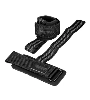 IronGrip Lifting Straps - Immortal Black