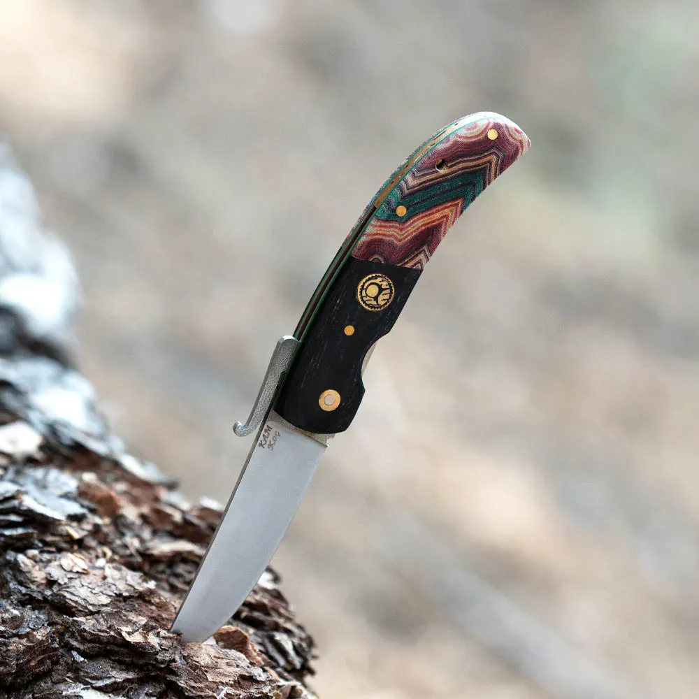 Kam Knife - KOC - N690 Steel - Micarta Handle - Pocket Knife