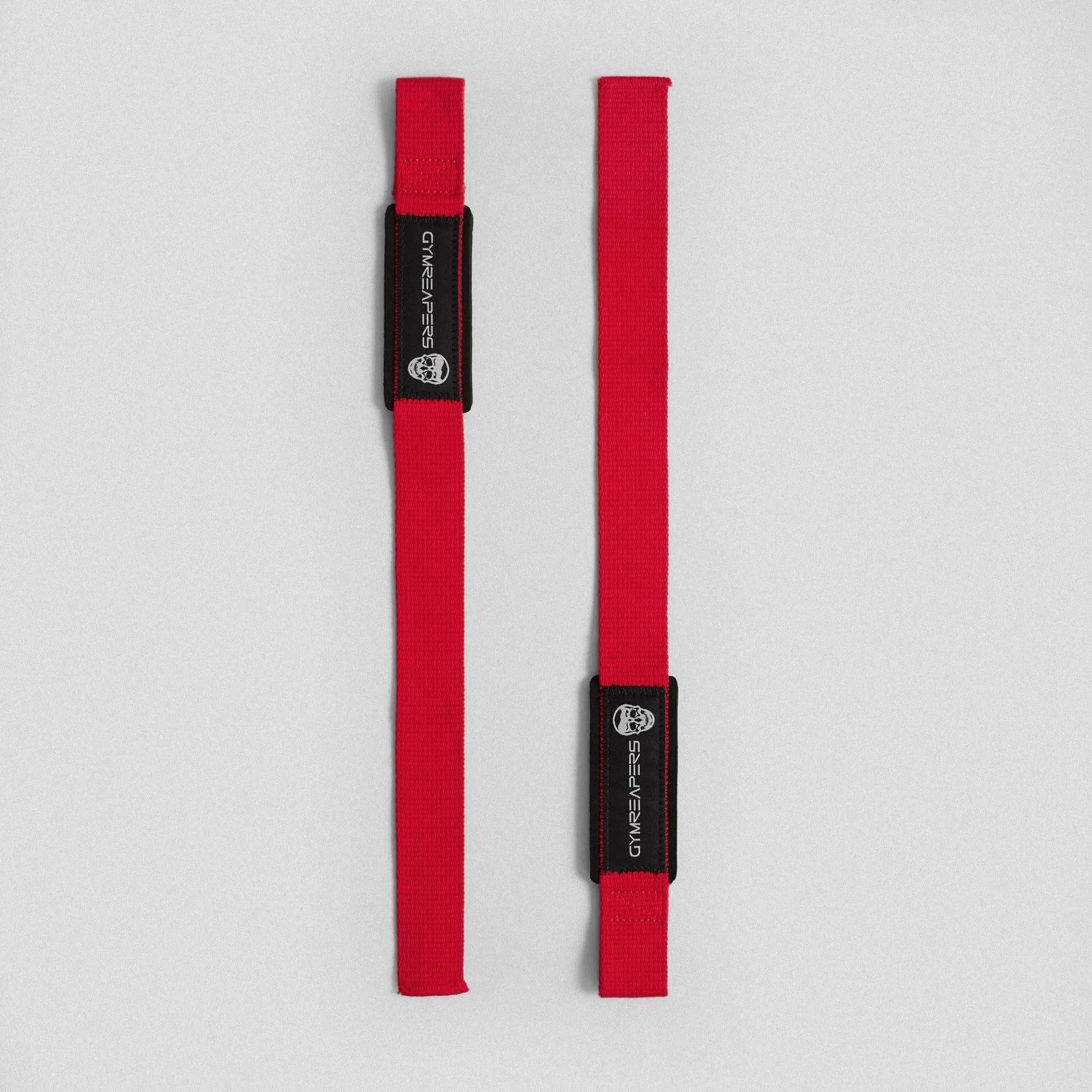 Lifting Straps | Premium Padded Weightlifting Straps - Red/Black