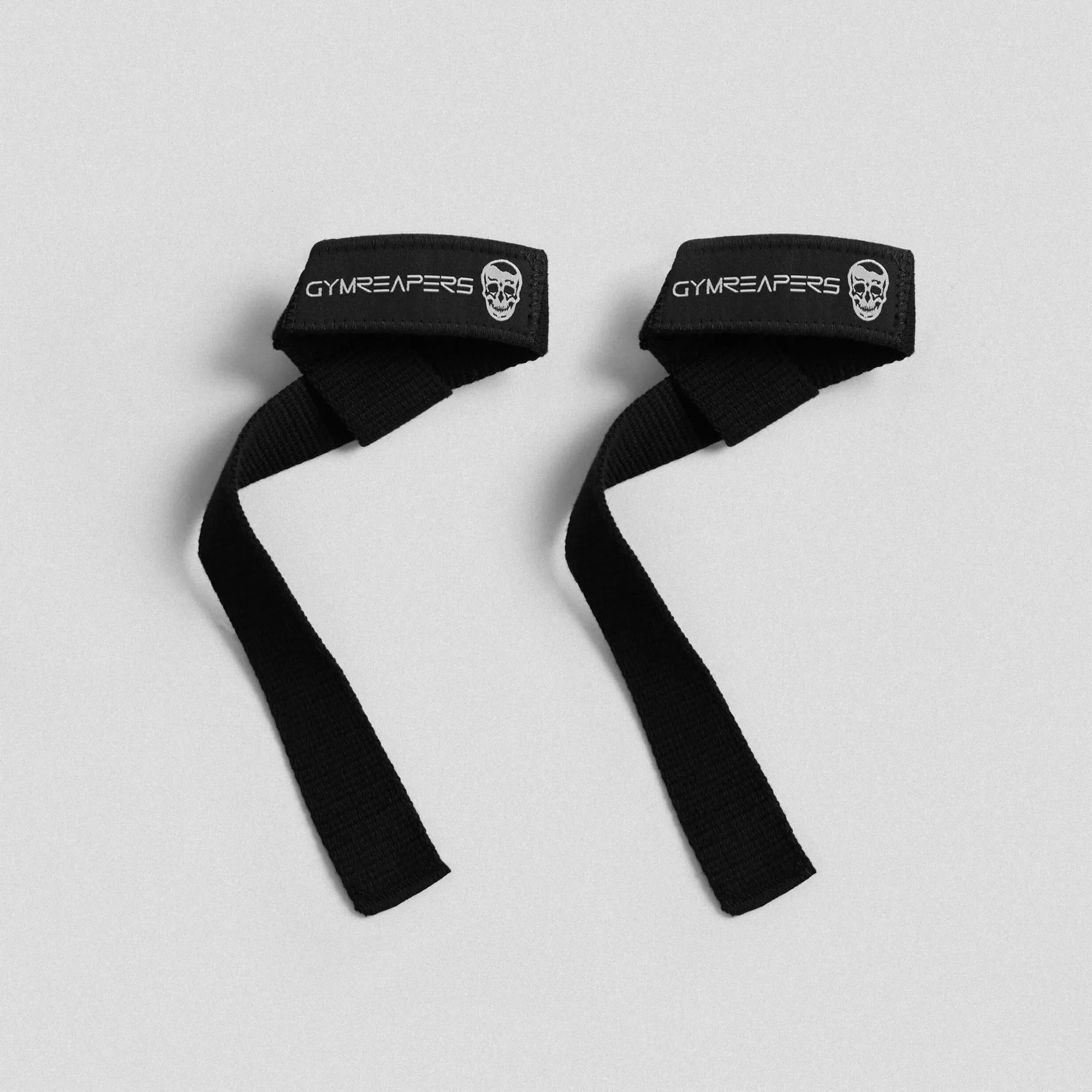 Lifting Straps | Premium Weightlifting Straps - Black (No Padding)