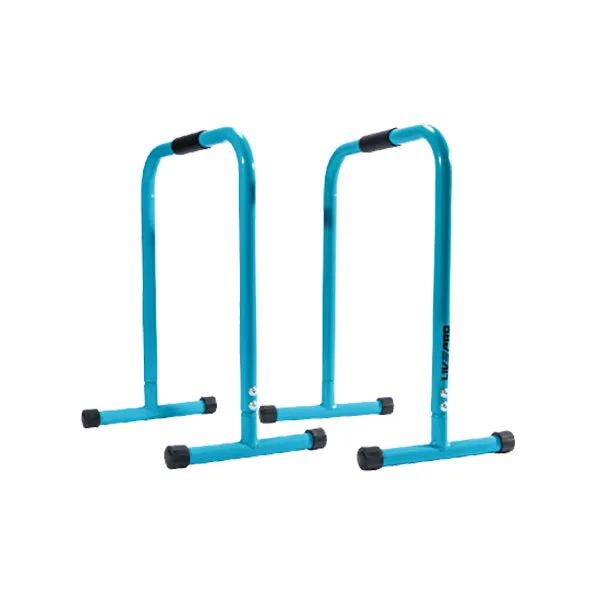 LiveUp Parallettes Pair Blue