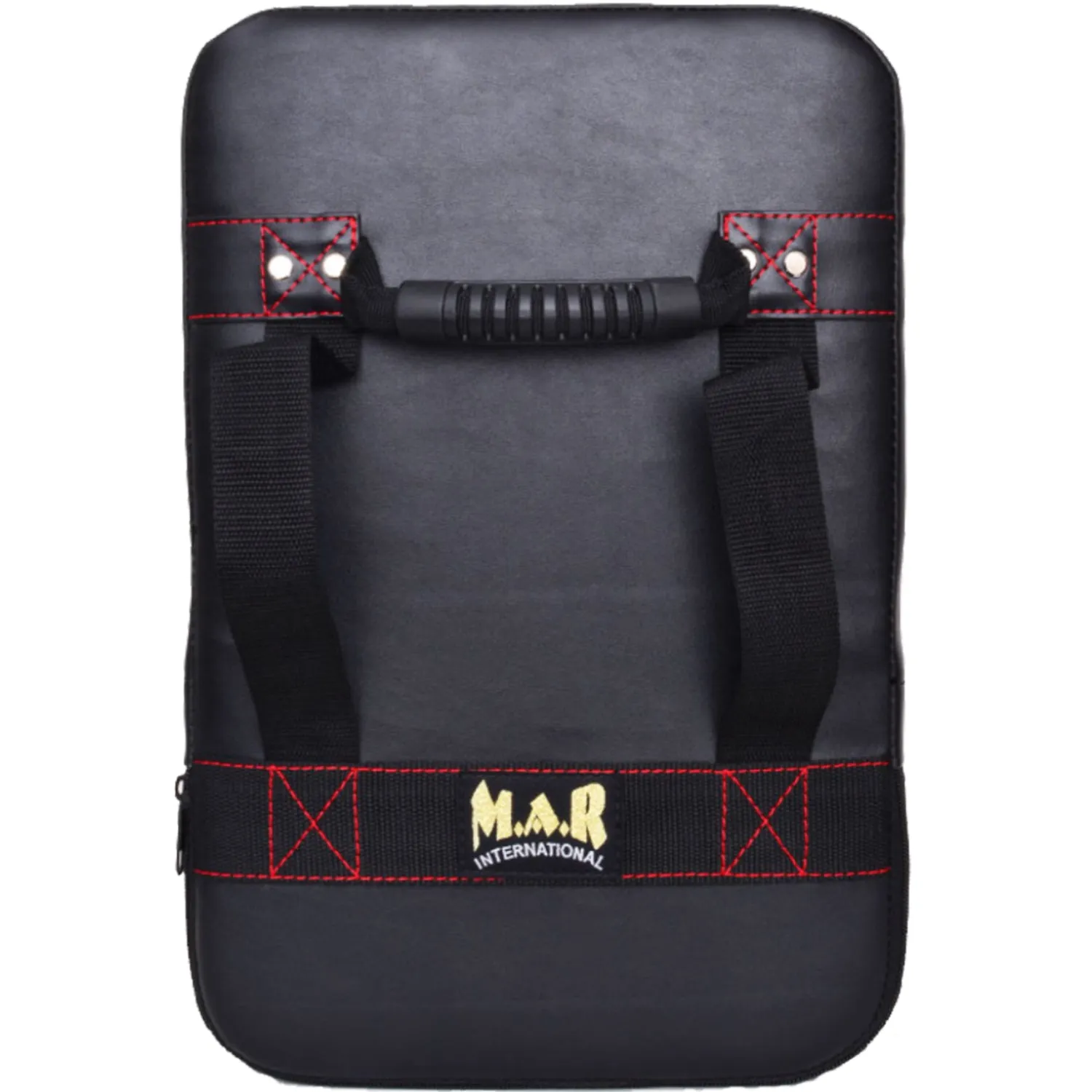 MAR-208A | Red Black Heavy Duty Square Striking Shield