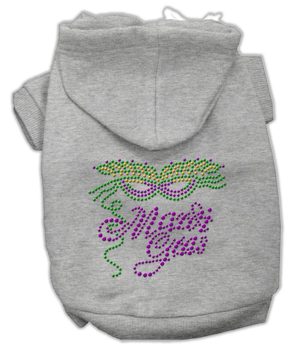 Mardi Gras Rhinestud Hoodies Grey L (14)