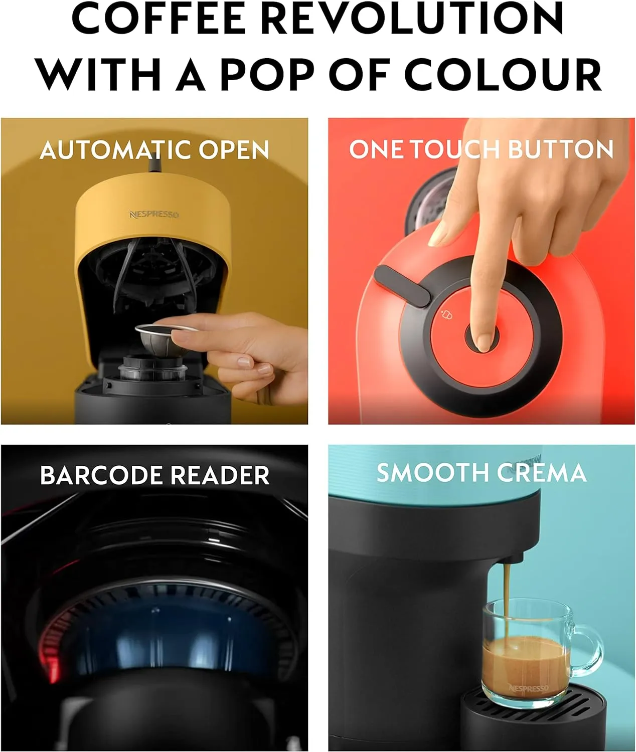 Nespresso Vertuo Pop Coffee Pod Machine