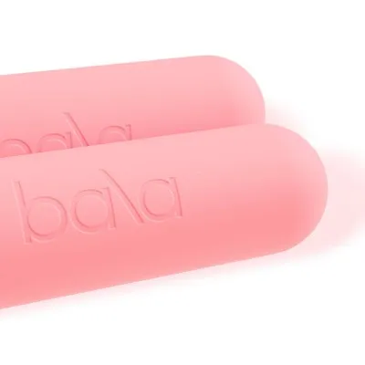 New - Bala Bars 2pc Fitness Gym Training Hand Weight Set - Blush 3lbs