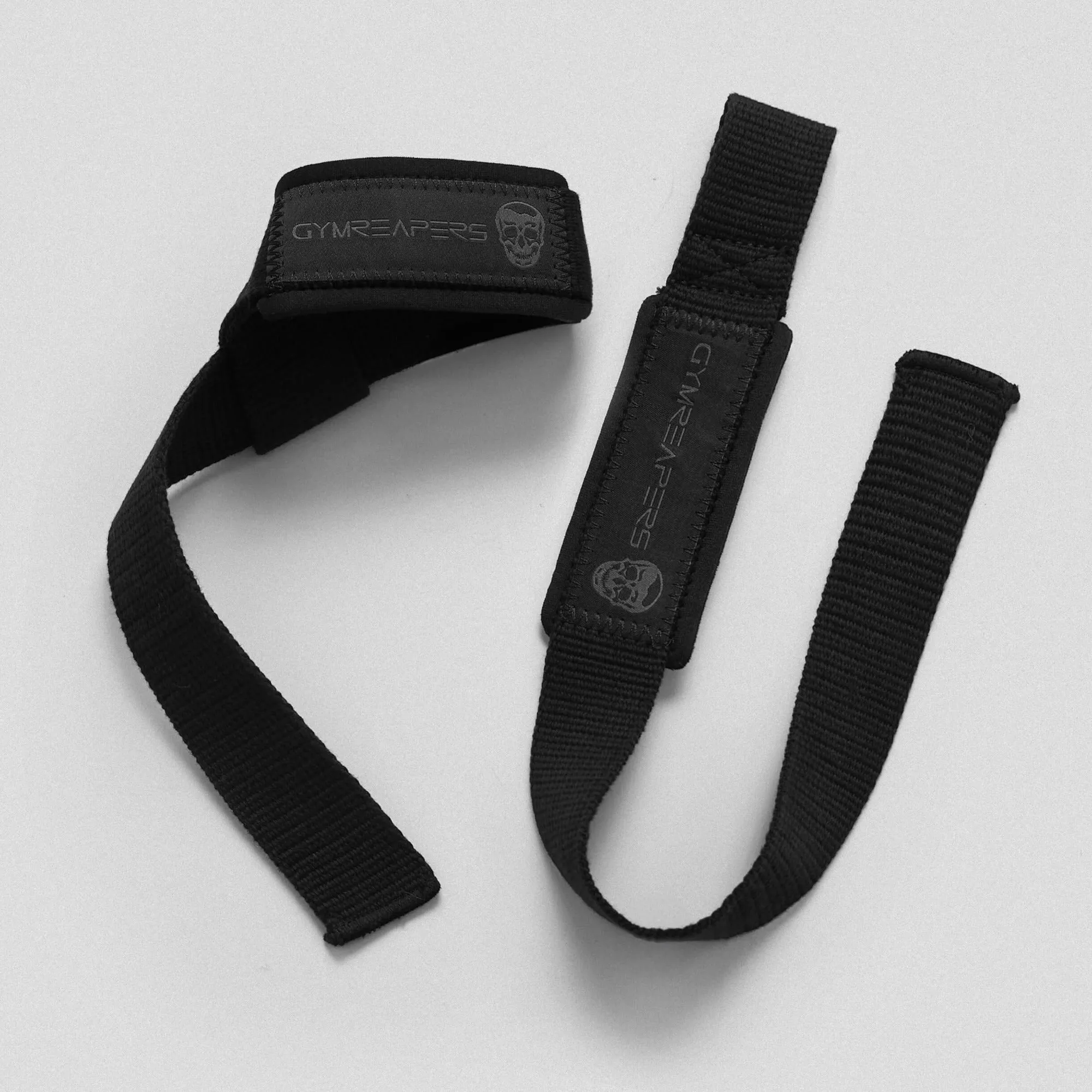 Padded Lifting Straps - Black/Black