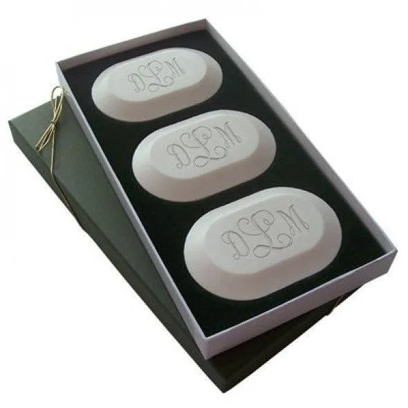 Personalized Soap Gift Set, 3 bars