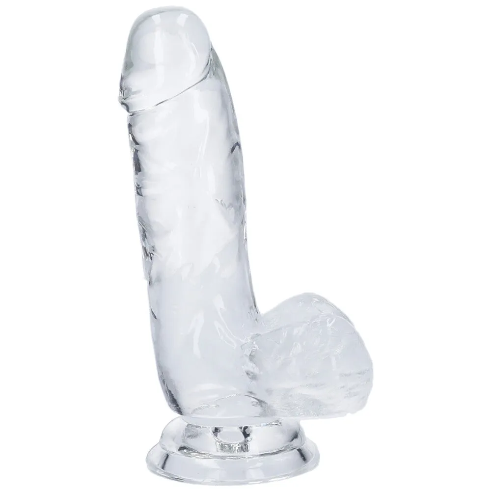 Realistic Suction Cup Dildo with Balls