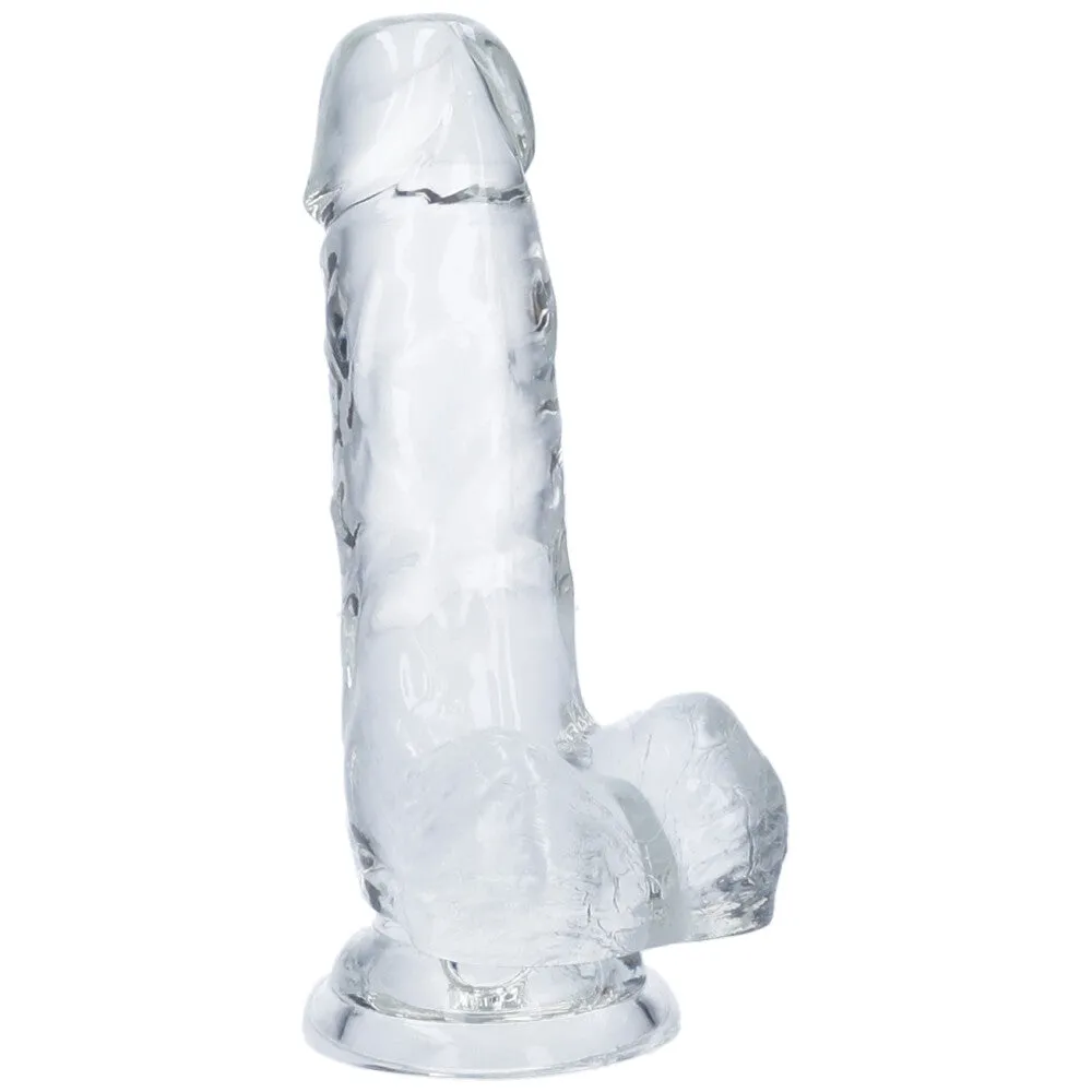 Realistic Suction Cup Dildo with Balls