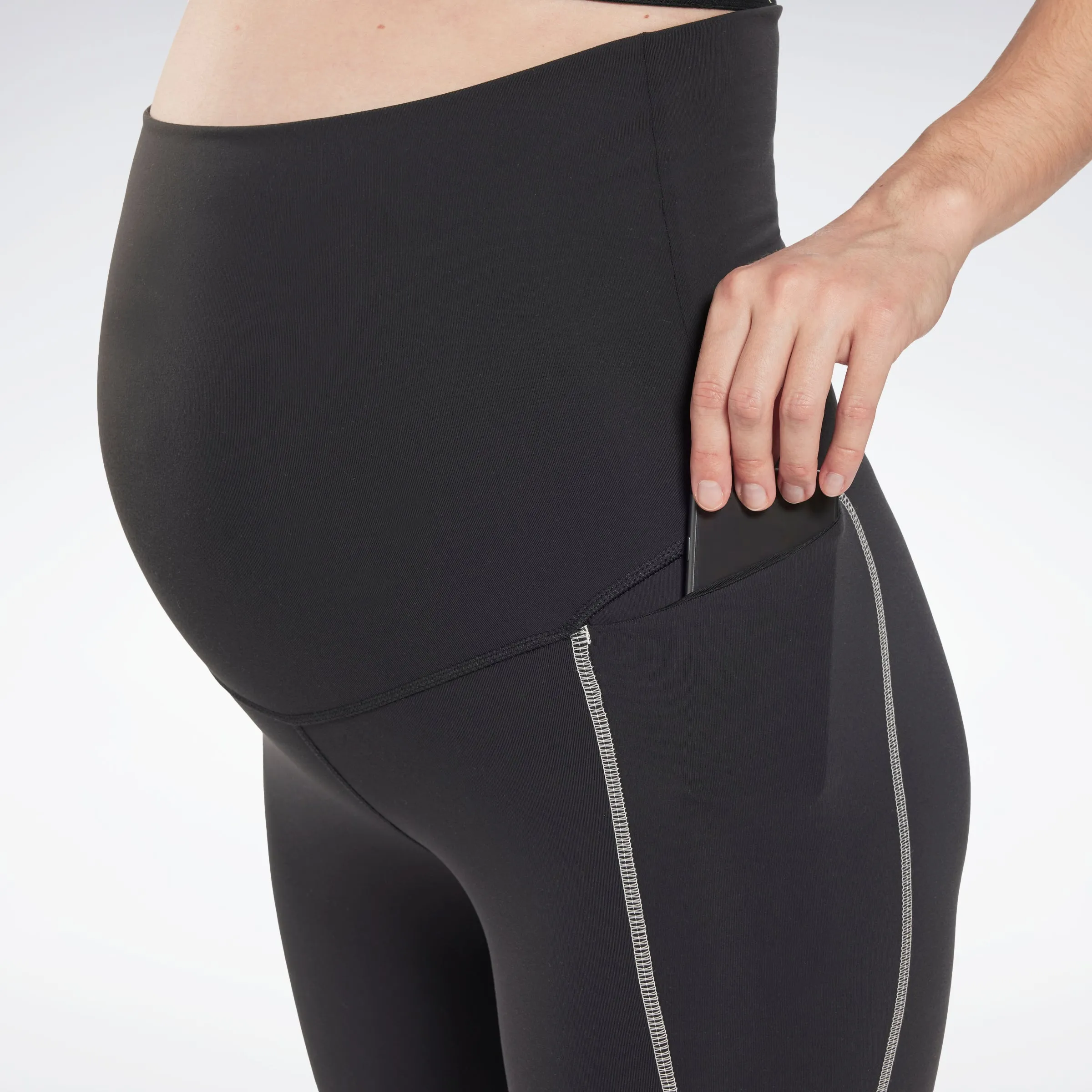 Reebok Lux 2.0 Maternity Leggings Black