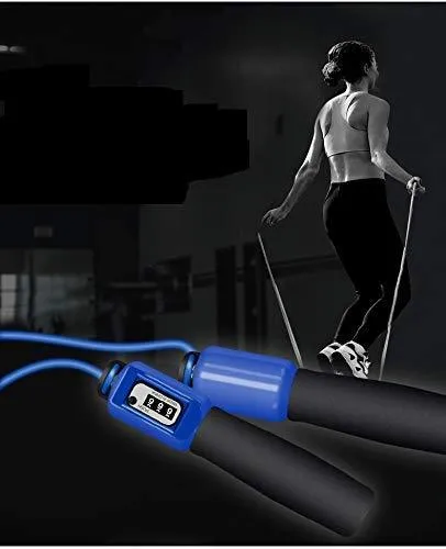 Skipping Rope with Foam Grip and Numerical Counter for Men, Women, Weight Loss, Kids, Children, Jumping Rope, Counting Rope