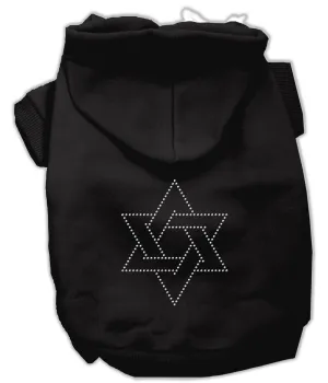 Star of David Hoodies Black XXL (18)