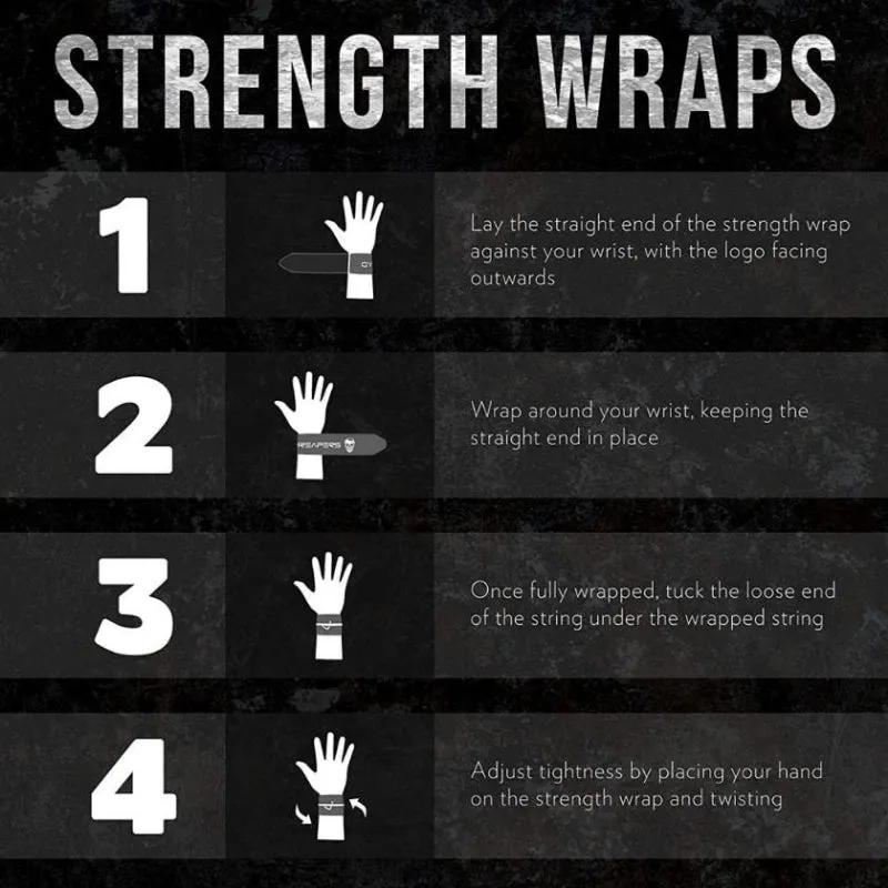 Strength Wrist Wraps - Adjustable Support - Tan