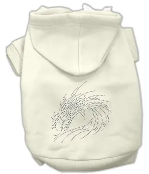 Studded Dragon Hoodies Cream XL (16)