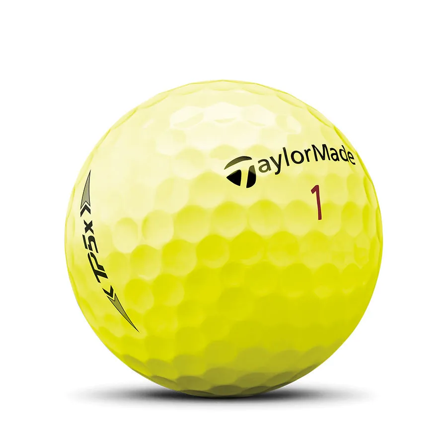 Taylormade TP5x Yellow Golf Balls (1 Dozen)