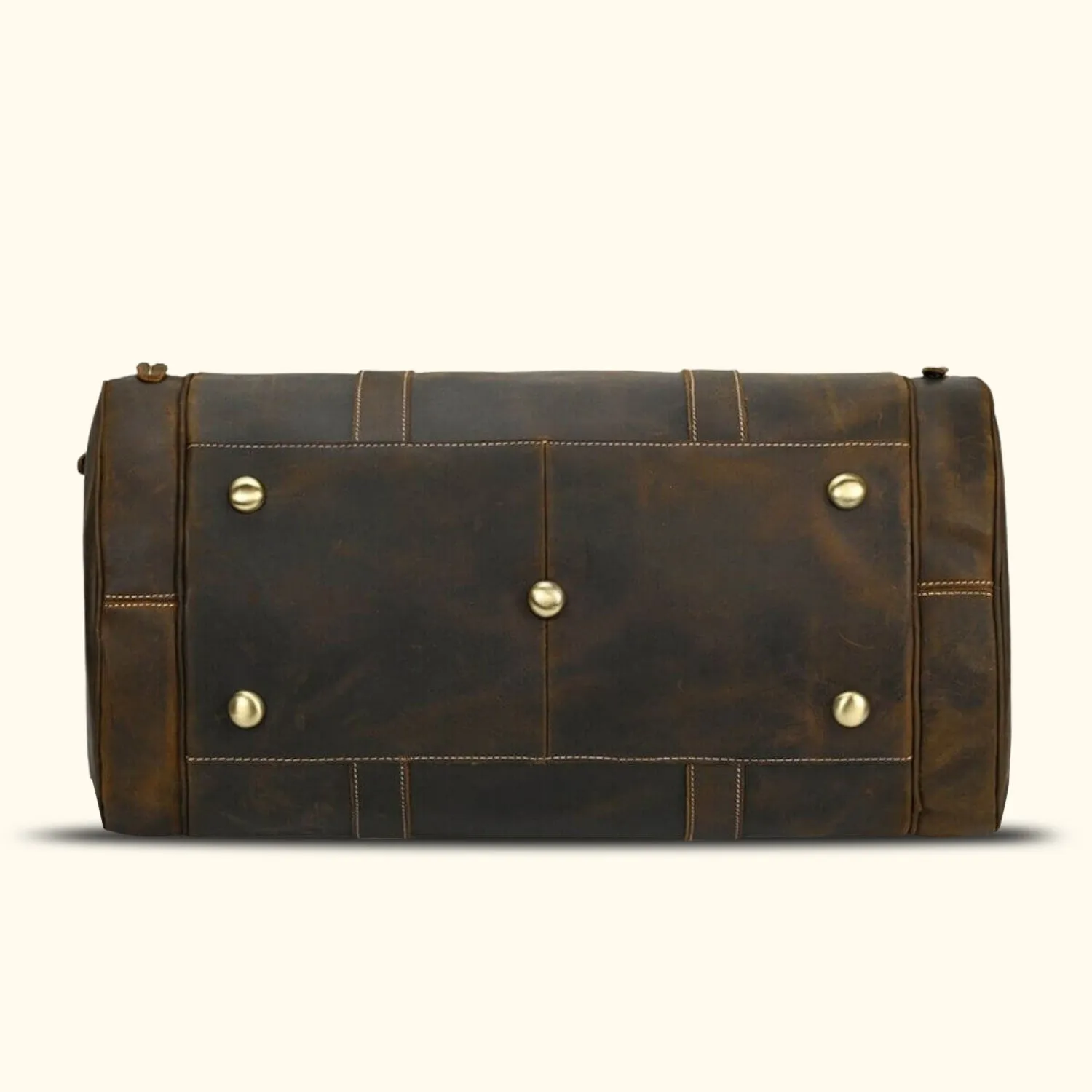 The Major - Leather Barrel Travel Bag