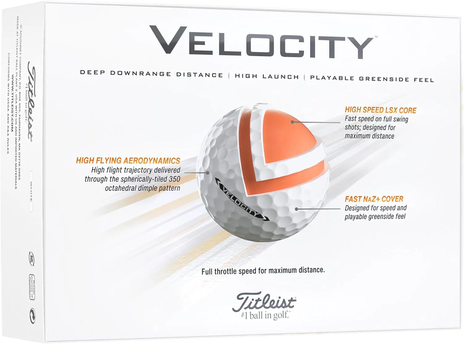 Titleist Velocity Golf Balls