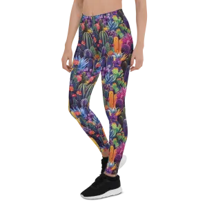 Twilight Cactus Leggings