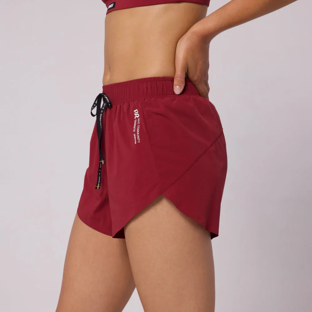 Vento™ 4" Women's Training Short - Cherry