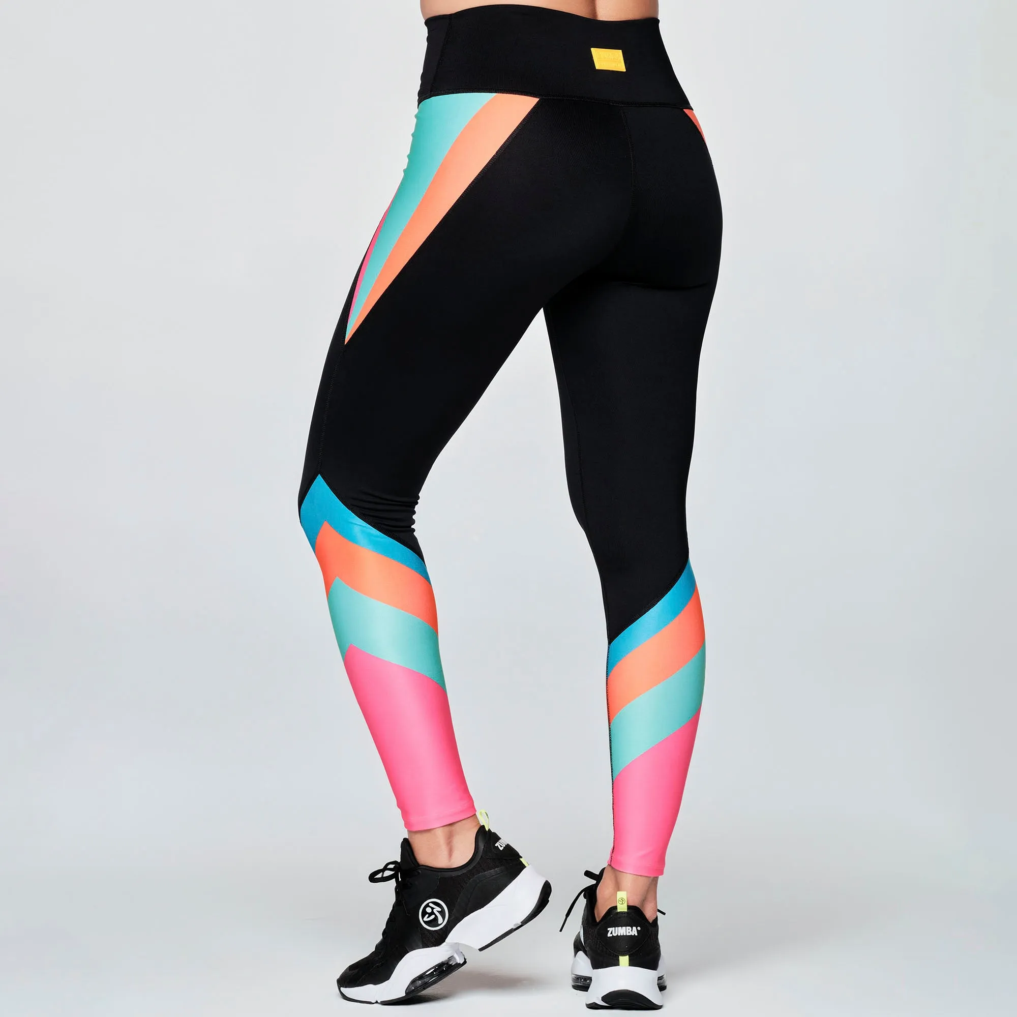 Zumba® Beach Party High Waisted Ankle Leggings