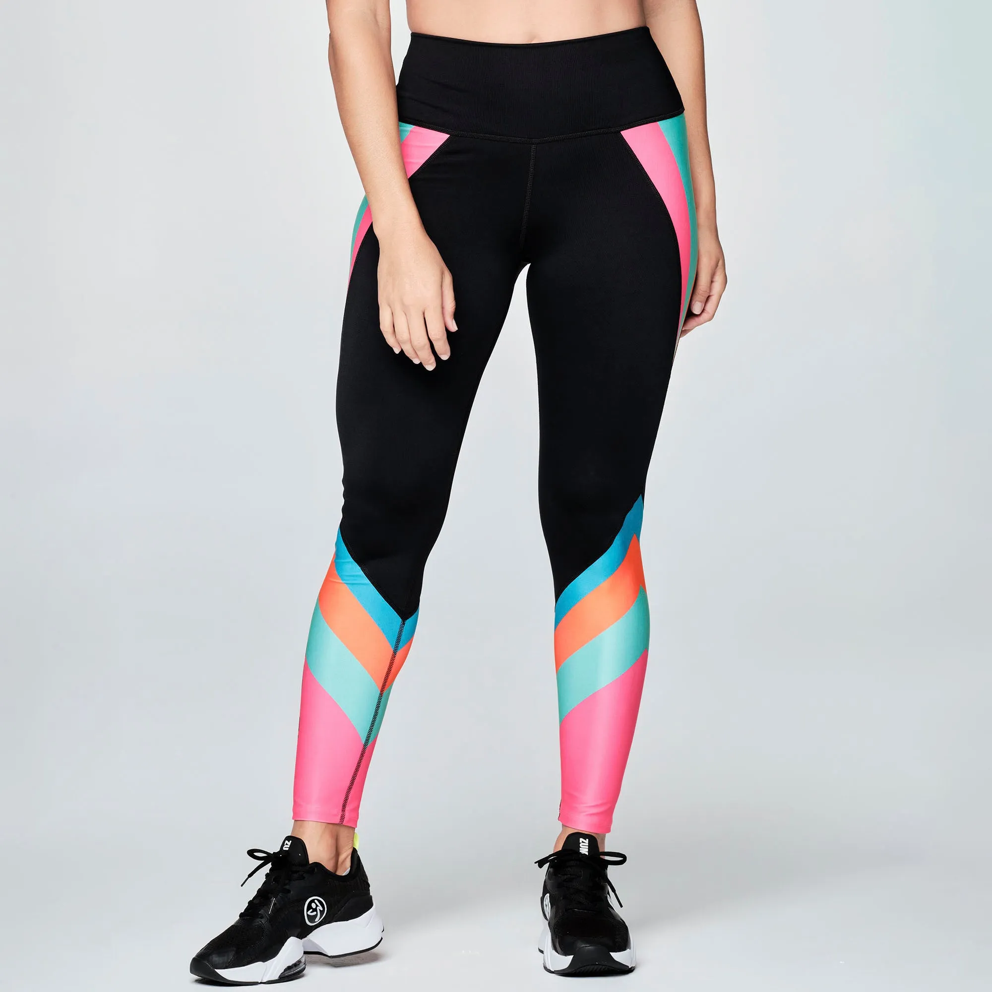 Zumba® Beach Party High Waisted Ankle Leggings